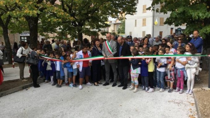 Giardini Pubblici Gualdo Tadino, festa dopo restyling