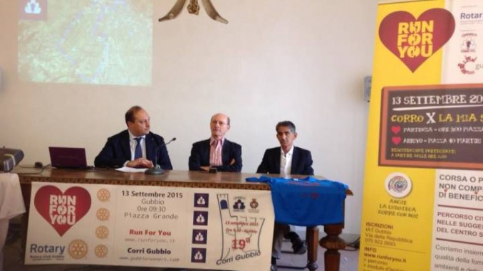 Presentati a Gubbio Run For You e 19esima edizione Corri Gubbio