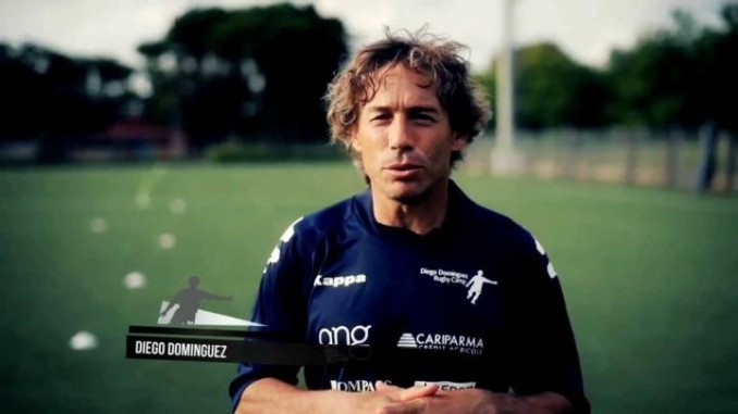 Rugbista Diego Domínguez ricevuto in comune a Gubbio