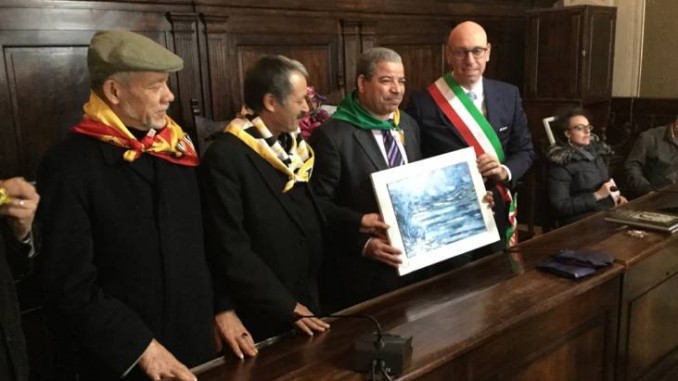 Gualdo Tadino ha reso omaggio alla delegazione UGTT