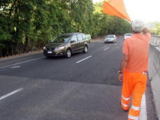 Lavori manutenzione strada statale 3 “Flaminia” Foligno e Nocera Umbra