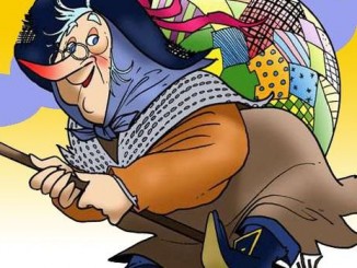 A Gualdo Tadino, la Befana che scende dal cielo