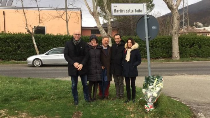 Gualdo Tadino ha ricordato i martiri delle Foibe