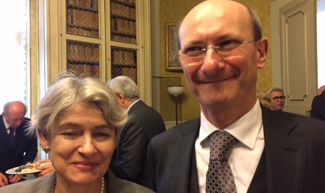 Sindaco Stirati ha incontrato Irina Bokova