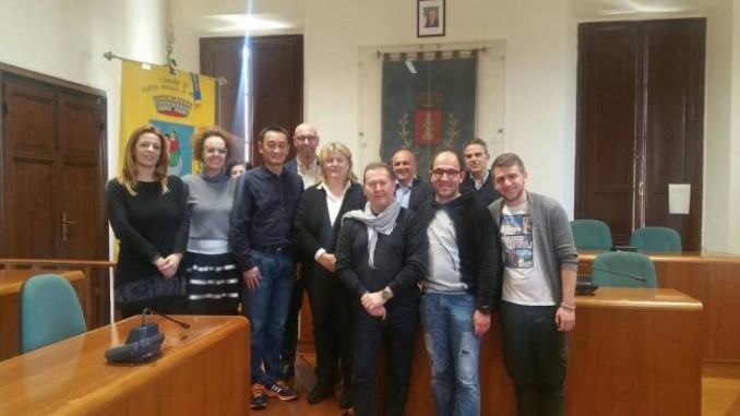 Gualdo Tadino, visita istituzionale al Festival d'Europa di Santa Maria a Monte