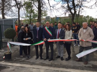 Inaugurata a Gualdo la nuova isola ecologica