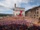 Ceri di Gubbio, ecco l'alzata [LE FOTO]