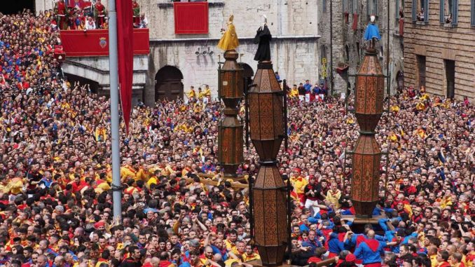 Bettarelli e Bori, Eliminare i Ceri di Gubbio marchio promozionale Umbria