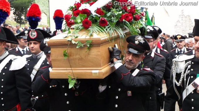 Celebrato funerale del Maresciallo Massimo Massaccesi [FOTO]