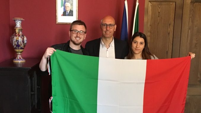 Presidente Mattarella dona Tricolore a Gualdo Tadino