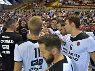 La Sir Safety Volley Conad Perugia in amichevole a Gubbio