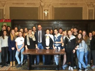 Ventisei studenti provenienti dall’Australia ricevuti dal sindaco di Gualdo Tadino