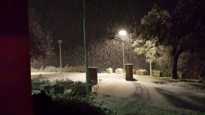 Neve, scuole chiuse a Gubbio, Gualdo Tadino e Nocera Umbra