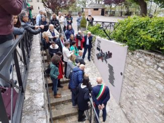 Gualdo Tadino, inaugurata l’istallazione artistica Umbri nel cuore