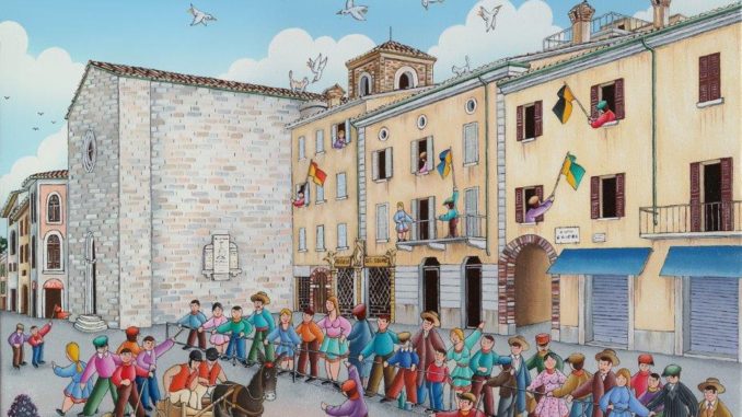 A Gualdo Tadino la quinta edizione de i pittori dal cuore sacro