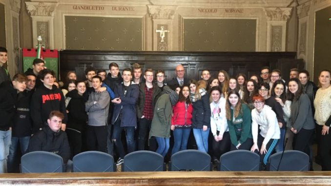 Diciotto studenti della Germania hanno visitato Gualdo Tadino