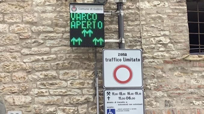 Varchi di accesso Ztl, Confcommercio Gubbio soddisfatta, ma aspetti da migliorare