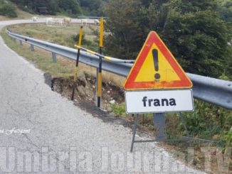 Strada statale Flaminia riaperto tratto Scheggia colpito da frana