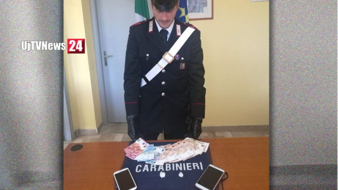 Arriva in Italia e si mette a spacciare, arrestato dai Carabinieri
