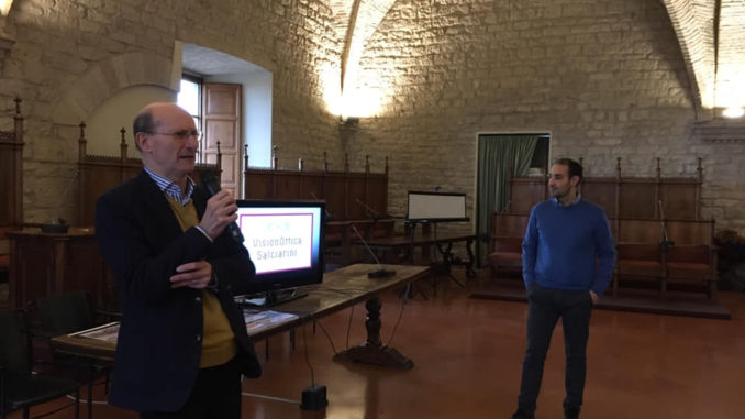 Cerimonia di presentazione per l'album fotografico "I ceri, la festa 2018"
