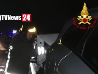 Tamponamento a catena, con ferito, sulla Variante Gubbio incidente stradale