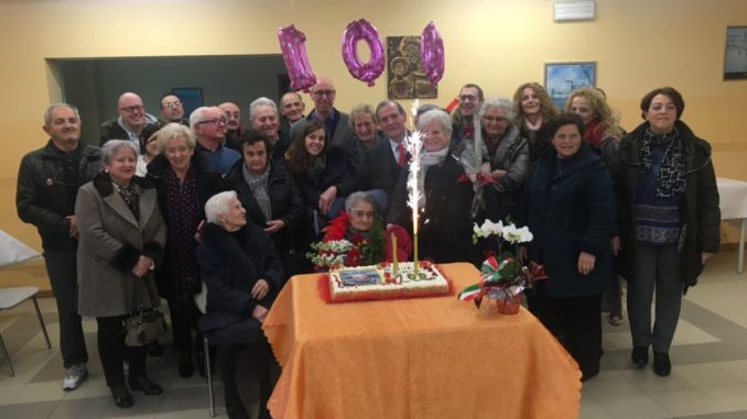 Il Sindaco Presciutti ha festeggiato i 100 anni di Palmina Bianconi