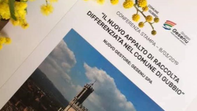 Presentato il nuovo appalto di Raccolta Differenziata nel Comune di Gubbio