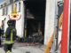 Incendio a all'interno di concessionaria auto a Gualdo Tadino