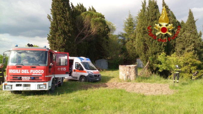 Uomo travolto da motozappa a Bellvedere di Gubbio, è ferito