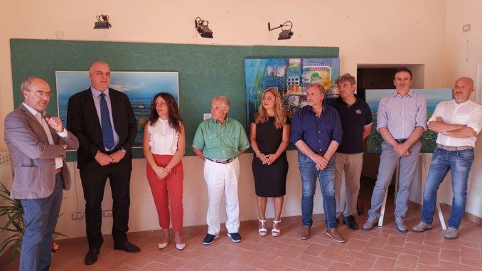 Inaugurata la mostra di Aldo Canzi a Nocera Umbra