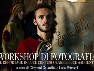 Workshop fotografico del Palio dei Quartieri, al via le iscrizioni