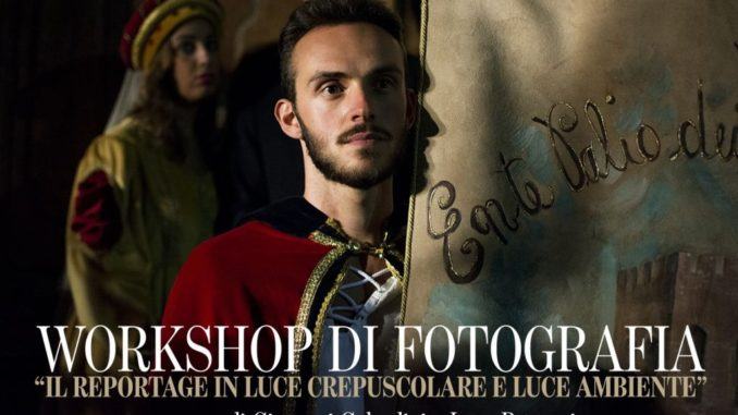 Workshop fotografico del Palio dei Quartieri, al via le iscrizioni