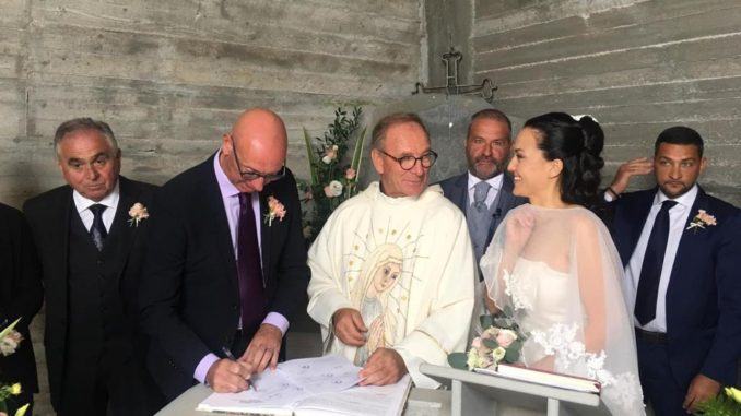 Famiglia di Amatrice adottata da Gualdo Tadino si è sposata