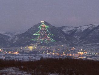 Natale, l'Albero di Gubbio sarà acceso dalla Grotta della Natività di Betlemme
