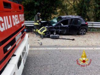 Incidente sulla Pian D'Assino, due giovani feriti trasportati in ospedale