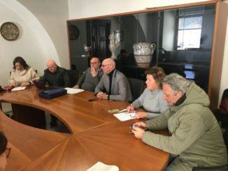 Conferenza stampa di fine anno del comune di Gualdo Tadino
