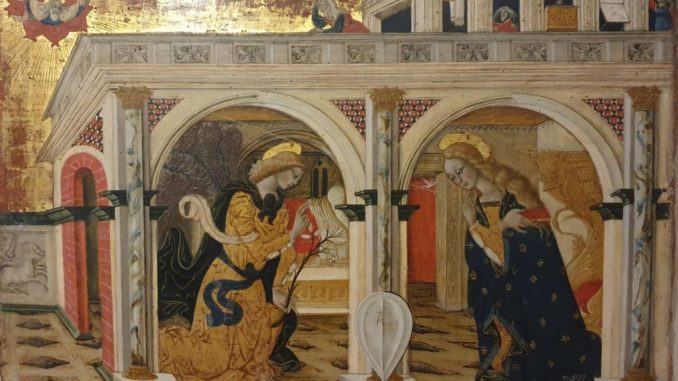 Rocca Flea, torna a splendere il polittico dell'Alunno Rocca Flea, torna a splendere il polittico dell'Alunno