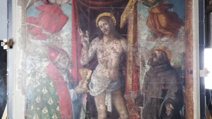 Aperta a Gubbio la mostra del gonfalone “Un giovane Raffaello a bottega”