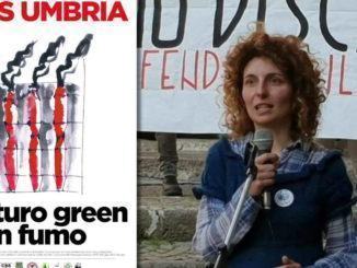 26 gennaio 2021 a Perugia sit-in contro politica rifiuti Regione Umbria