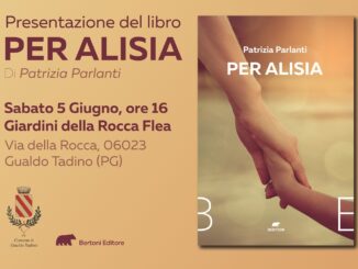 Gualdo Tadino, sabato 5 giugno presentazione del libro “Per Alisia”