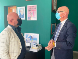 Sindaco Presciutti in visita alle scuole gualdesi buon anno scolastico