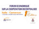 Gualdo Tadino, Forum sulla Cooperazione Decentrata Italia-Camerun, appuntamento per la prima edizione dal 7 all'11 marzo 2021
