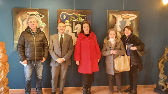 A Gualdo Tadino inaugurata la mostra su Benito Cavalieri, a trent'anni dalla sua scomparsa, "Plasmare l'immagine"