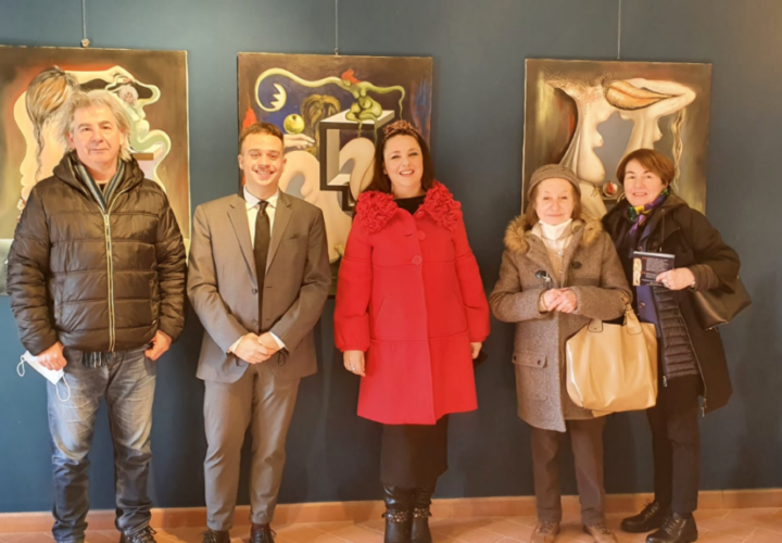 A Gualdo Tadino inaugurata la mostra su Benito Cavalieri, a trent'anni dalla sua scomparsa, "Plasmare l'immagine"