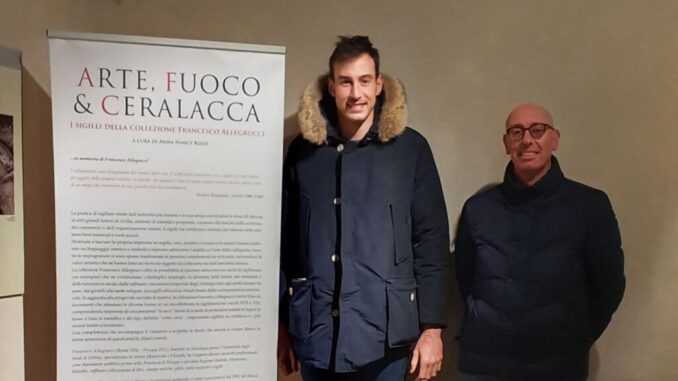 Il Campione della Sir Perugia, Fabio Ricci in visita a Gualdo Tadino