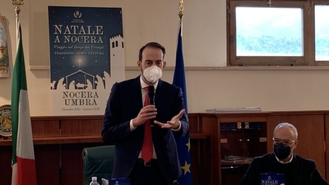 Natale a Nocera Umbra, nel giorno dell'immacolata si accendono le luci