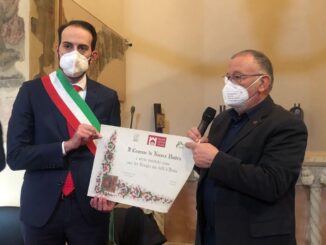 Nocera Umbra tra i Borghi più belli d'Italia, la consegna al sindaco della città