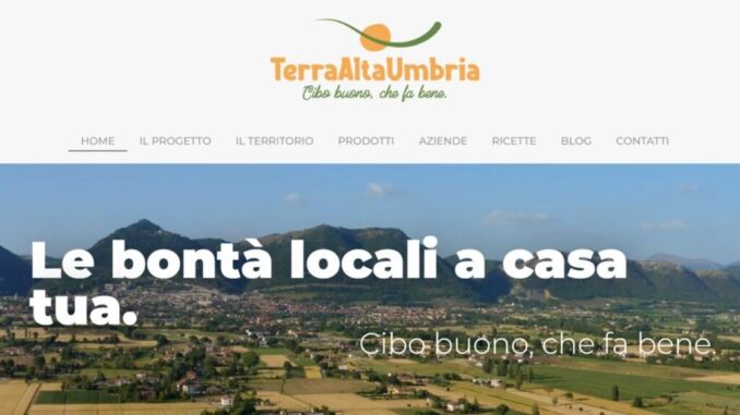 Terre Alta Umbria online il sito tra enogastronomia e natura