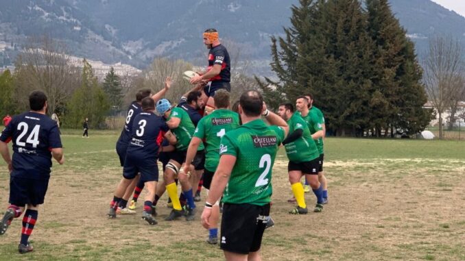 Rugby Gubbio archivia la questione Ancona, al Coppiolo finisce 31-22