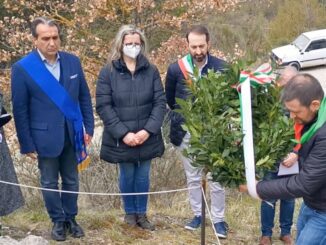 A Nocera una nuova pietra dell'ANPI "17 aprile" per i partigiani, in occasione della Commemorazione dell’eccidio di Collecroce